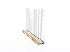 Профиль Albau EW-06-24 PVC Window Connecting, стекловолокно, 2400 мм x 180 мм x 6 мм