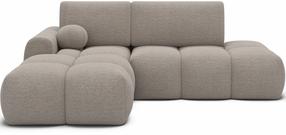 Kampinė sofa Vittario, smėlio sp., 170 x 227 cm x 95 cm