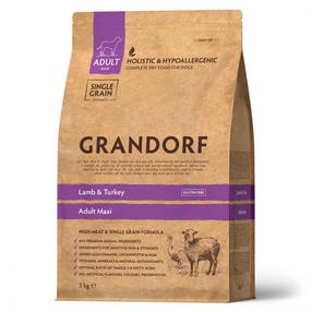 Kuiv koeratoit Grandorf Maxi Breeds Adult, lambaliha/kalkun, 10 kg