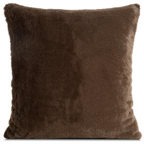 Pagalvės užvalkalas Eurofirany Nina 476466, tamsiai ruda, 60 cm x 60 cm