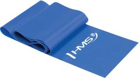 Pretestības gumija HMS Fitness Band, 120 cm x 12 cm x 0.04 cm, zila krās.