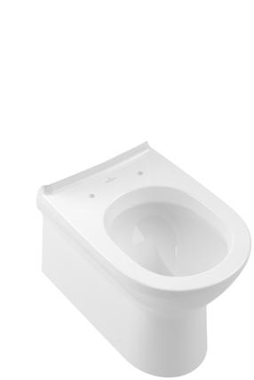 Tualete, novietojams Villeroy & Boch, 360 mm x 640 mm