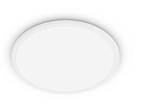 Šviestuvas plafonas Philips Slim 929002667601, LED, 4000 °K, 1 x 15 W, balta sp. / balta sp.