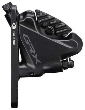 Priekinio ratlankio stabdžių apkaba Shimano GRX BR-RX400, metalas, juoda sp.