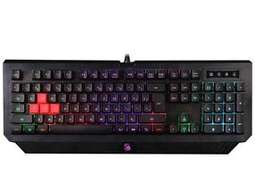 Vadu spēļu tastatūra A4Tech Bloody Bloody B120N, EN, melna krās.