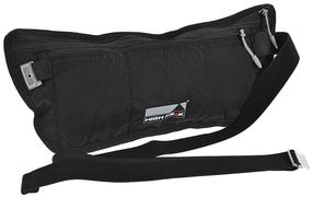 Soma uz jostas vietu High Peak Napoli Undercover Money Belt L 32074, melna krās.