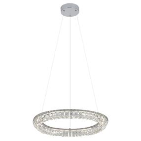 Valgusti lagi Domoletti Mora 2021303-700, LED, 4000 °K, 0 x 40 W, läbipaistev v. / hõbe v.