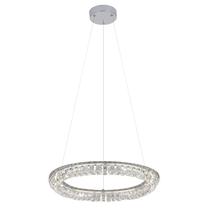 Šviestuvas lubų Domoletti Mora 2021303-700, LED, 4000 °K, 0 x 40 W, skaidri sp. / sidabro sp.