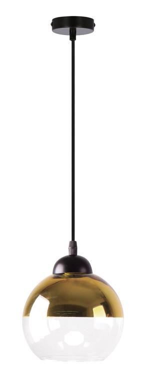 Šviestuvas kabinamas Candellux Lighting Contessa, E27, 1 x 40 W, aukso sp./balta sp. / juoda sp., 13 x 15 cm