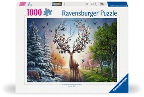 Puzle Ravensburger Magical Deer, 50 cm x 70 cm, 1000 gab., daudzkrāsaina