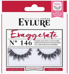 Накладные ресницы Eylure Exaggerate No. 146, черный цв.