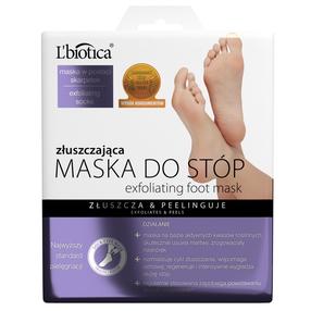 Маска для ног L'biotica Exfoliating, 40 мл, 2 шт.
