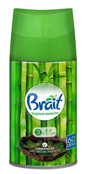 Gaisa atsvaidzinātājs Brait Tropical Essence, 0.25 l