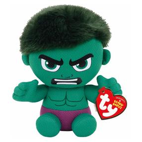 Mīkstā rotaļlieta Meteor Marvel Hulk, zaļa krās., 15 cm