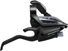 Perjungimo/stabdžių rankena Shimano ST-EF500, juoda sp.