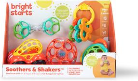 Beebi mänguasjade komplekt Bright Starts Gift Set Soothers & Shakers, mitmevärviline, 5 tk