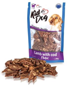 Skanėstas šunims Flakes, ėriena/žuvis, 0.080 kg