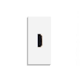 Antenni ja HDMI pesa Feelspot, valge v.