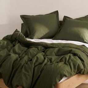 Gultas veļas komplekts Homla Milo 245227, zaļa krās., 70 x 80 cm, 160 x 200 cm, 3 d.