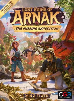 Настольная игра Czech Games Edition Lost Ruins Of Arnak The Missing Expedition, EN