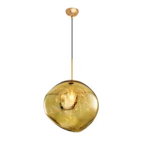 Šviestuvas kabinamas Opviq Chandelier L1260, E27, geltona sp. / aukso sp.