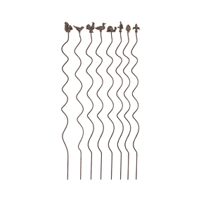 Taimetugi Esschert Design, 6.2 cm x 2.8 cm, 125 cm, malm, pronksivärvi v.