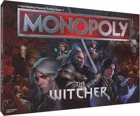 Monopols Hasbro Gaming The Witcher, EN
