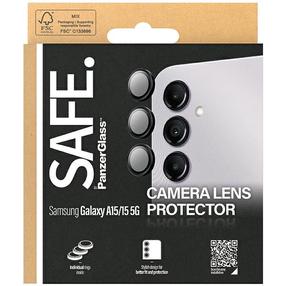 Kameras aizsargstikls PanzerGlass Safe Samsung A15, -, 6.5 "