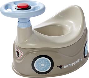 Laste WC pott BIG Baby-Potty, hall v., 28 cm x 43 cm x 31 cm