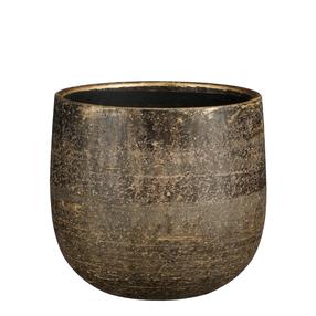 Цветочный горшок Mica Marcus 1155656, керамика, Ø 21 см, бронзовый цв.