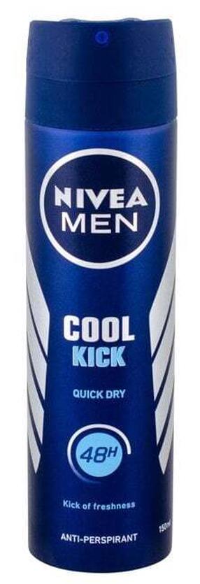 Vyriškas dezodorantas Nivea Cool Kick 48h, 150 ml