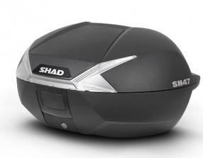 Съёмные багажники Shad SH47, черный цв.
