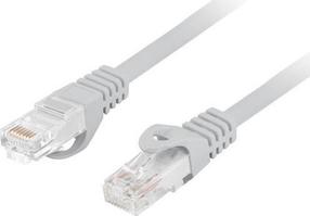 Сетевой кабель Lanberg PCU6-10CU-0025-S RJ-45 Male, RJ-45 Male, 0.25 м, серый цв.