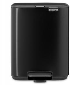 Мусорное ведро Brabantia Bo 237867, черный цв., 7 л, 31 см x 24.2 см