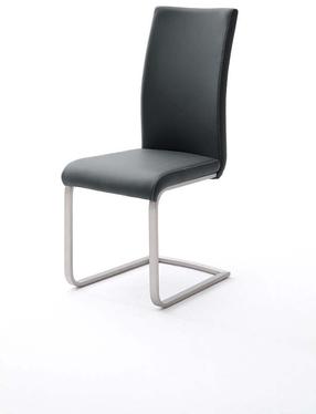 Söögitoa tool MCakcent Paulo 1, matt, must v., 58 cm x 42 cm x 102 cm