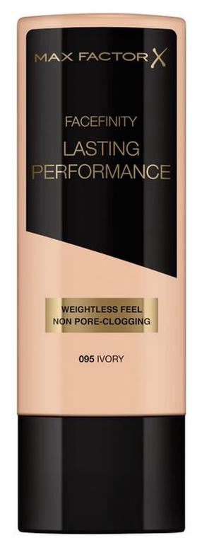 Šķidrā grima bāze Max Factor Lasting Performance, gaiši brūna krās., 095 ivory, 35 ml