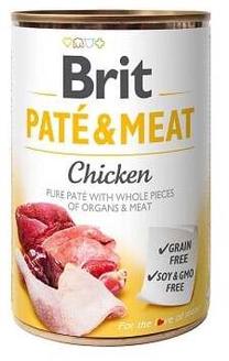 Šlapias šunų maistas Brit Care Paté & Meat BR57417, vištiena, 0.4 kg