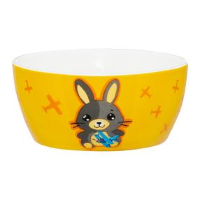 Bļoda Ambition Junior Betty And Bunny, 400 ml, 6+ mēn., 12.2 cm, porcelāna, dzeltena krās.