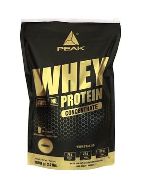 Proteinai Peak Whey Protein Concentrate, pistacijų skonis, 1000 g, 33 vnt.