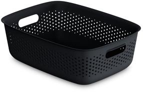 Krepšelis, daiktų saugojimo Orplast OpenStore, 10 l, juoda sp., 39 x 29 x 13 cm