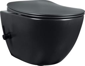 WC-pott, seinapealne Deante Peonia Zero Slim, kaanega, 360 mm x 510 mm