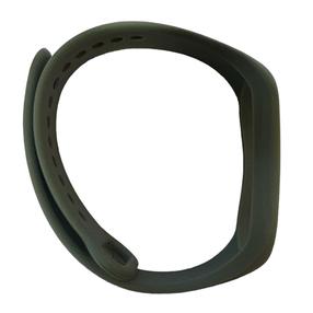 iWear Universāla Silikona siksniņa priekš viedo aproču modeļiem - SM6 SM7 SM8 / Xiaomi Mi Band 5 6 7 Haki Zaļa