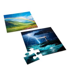 Dėlionė 2in1 Miniland Mind&Move Weather Wonders, 16 cm x 22 cm, 24 vnt., įvairių spalvų