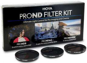 Filtras Hoya Pro ND8/64/1000, Neutraliai pilkas, 77 mm