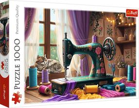Пазл Trefl My Sewing Workshop, 68 см x 48 см, 1000 шт.