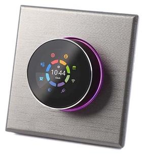 Termostats Feelspot WTH08.16G WiFi, iebūvējams sienā, pelēka krās., 86 cm, 5 - 35 °C