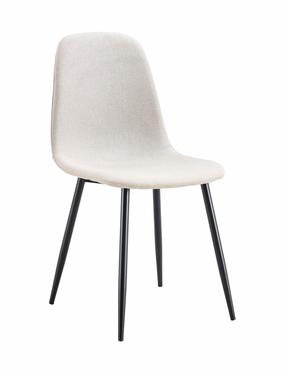 Söögitoa tool Monita, matt, beež v., 54 cm x 45 cm x 88 cm