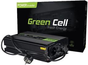 Преобразователь напряжения Green Cell INV07 300W, черный цв., 230 В