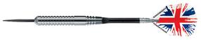 Дартс аксессуары, стрелки Harrows Eric Bristows Silver Arrows 22gR, серебристый цв., 3 шт.