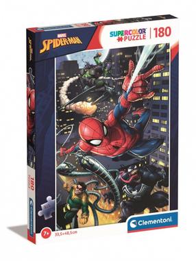 Dėlionė Clementoni Marvel Spider-Man, 48.5 cm x 33.5 cm, 180 vnt., įvairių spalvų